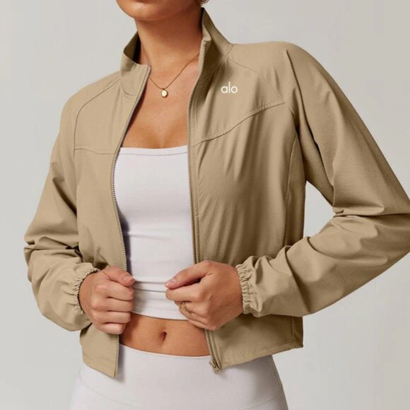 BEIGE WIND JACKET