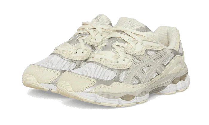 GEL WHITE OYSTER GREY SNEAKERS - Image 3