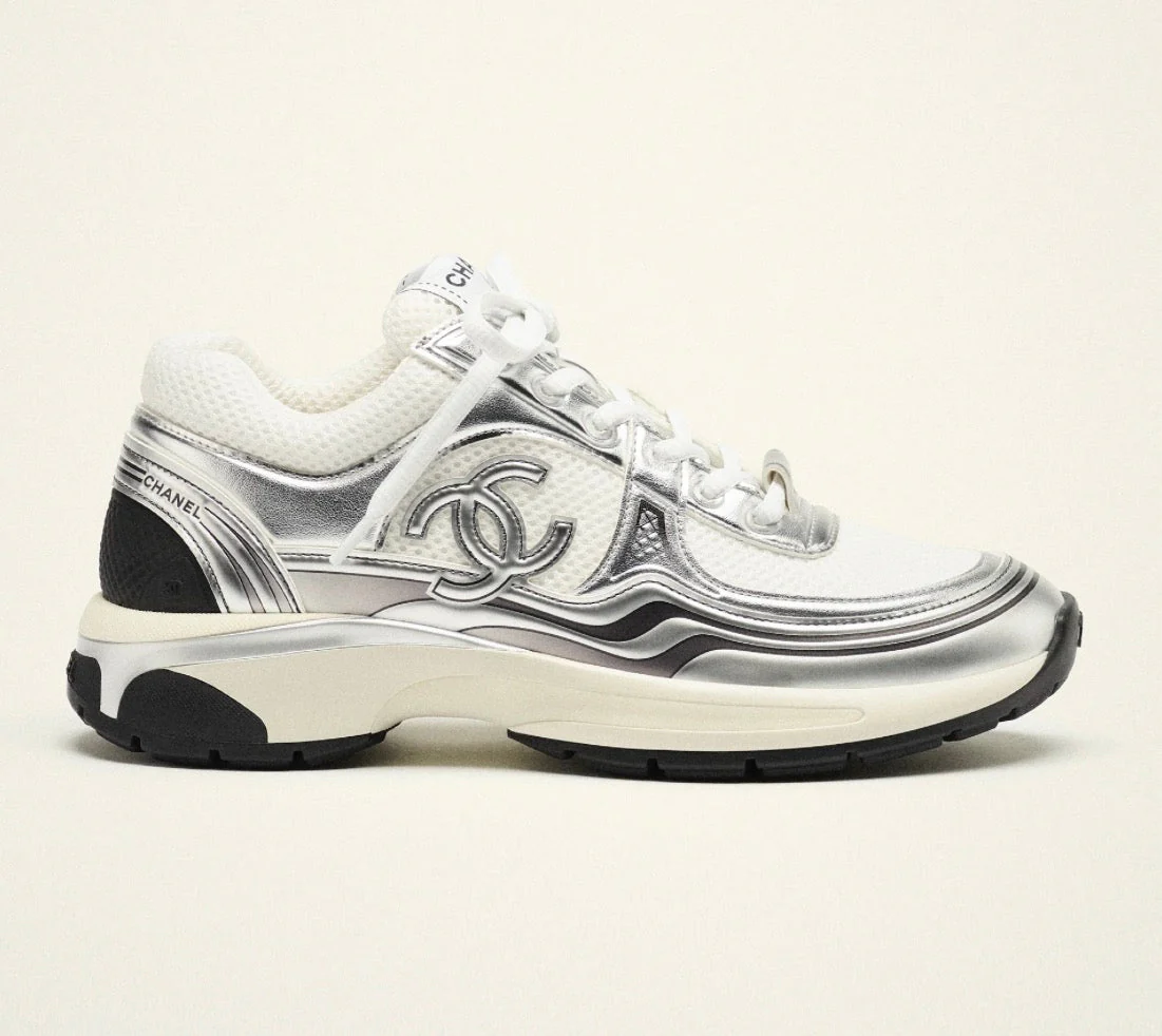 C SNEAKERS SILVER - PREMIUM QUALITY