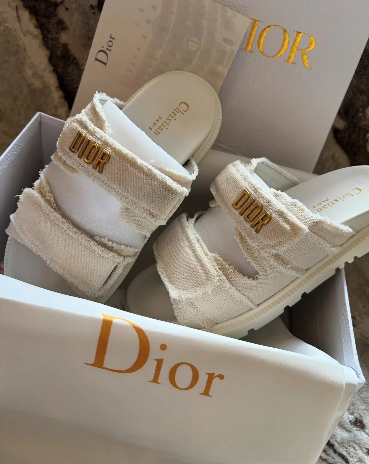 christy sandals white