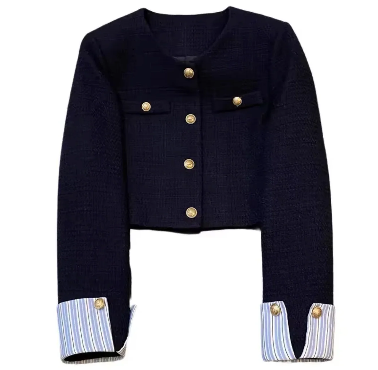 CROPPED BOUCLÉ BLAZER