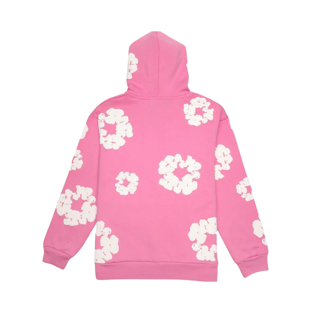 FLOWER HOODIE PINK - Image 3