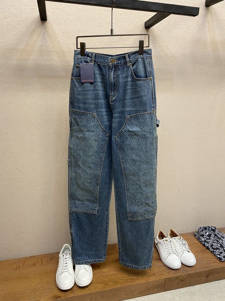 carpenter denim jeans dark wash - Image 3