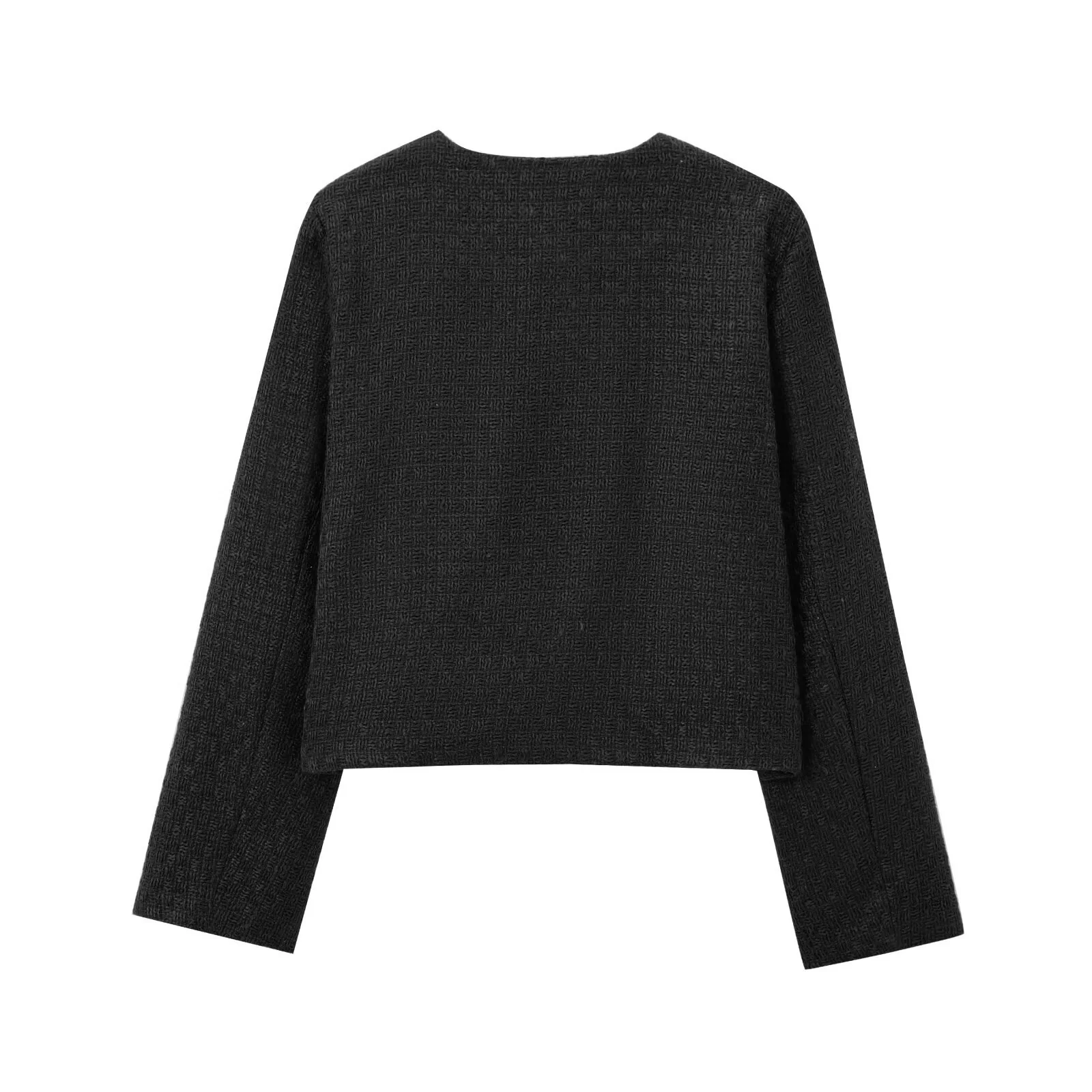 Noirea London | Cropped Bouclé-Jacke - Image 3