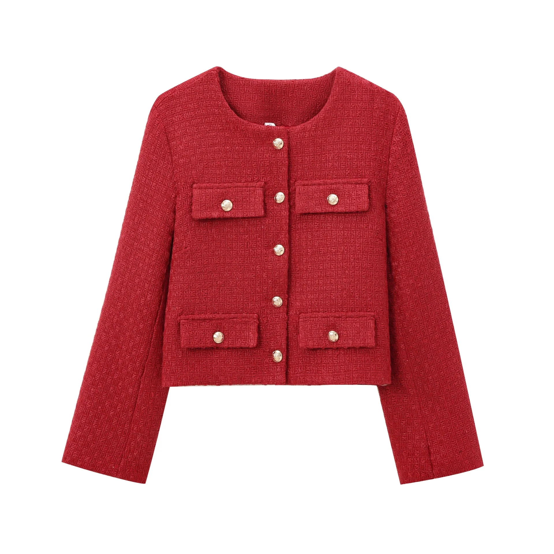 Noirea London | Cropped Bouclé-Jacke - Image 4