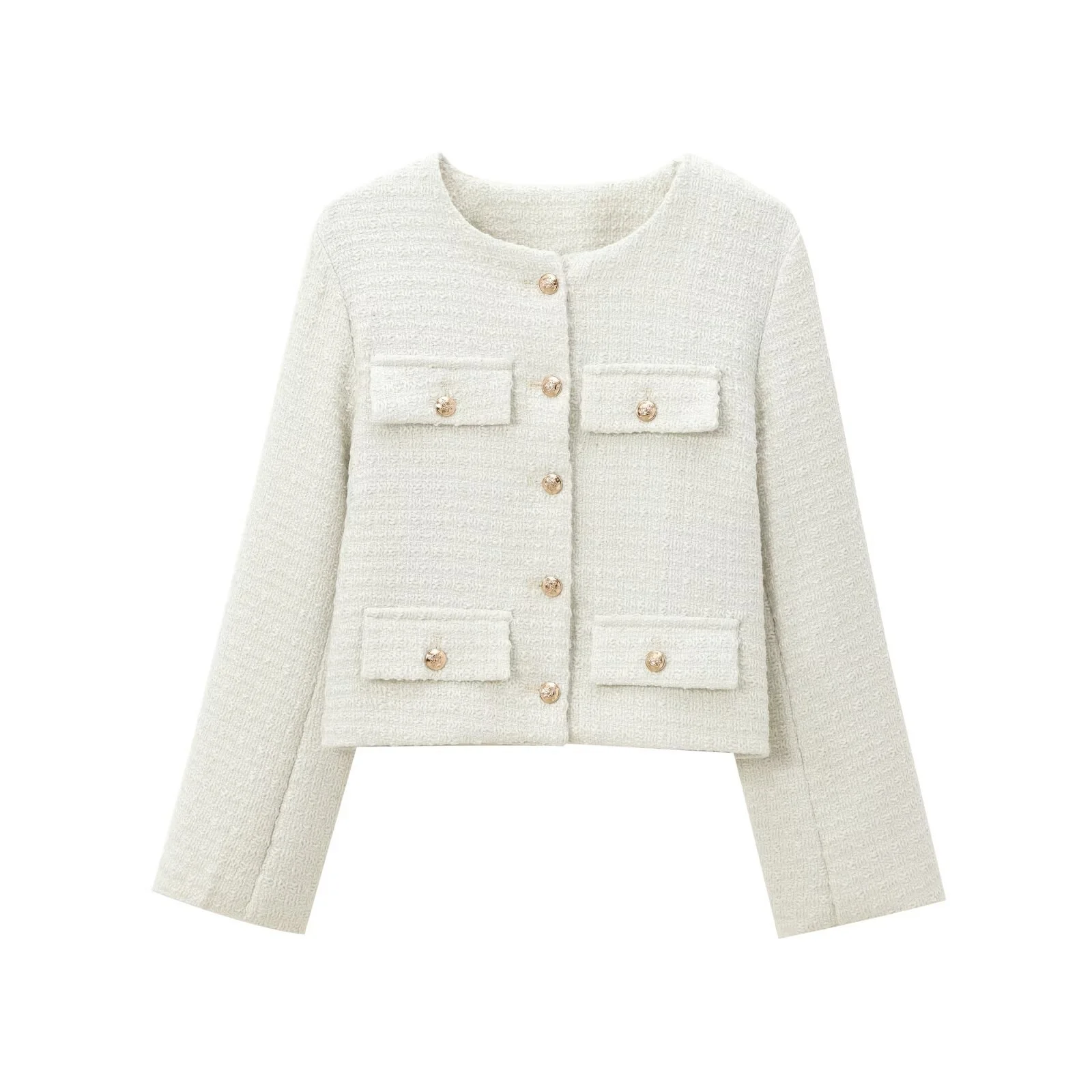 Noirea London | Cropped Bouclé-Jacke - Image 6