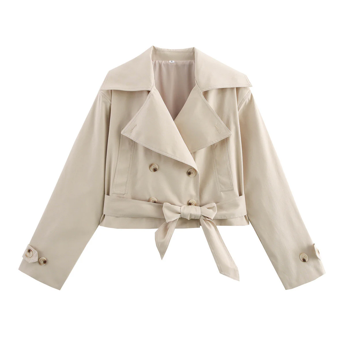 Noirea London | Cropped Trenchcoat - Image 4