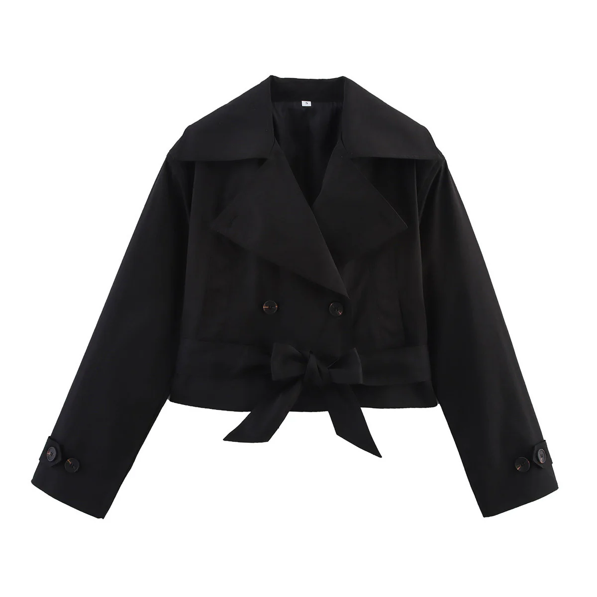 Noirea London | Cropped Trenchcoat - Image 7