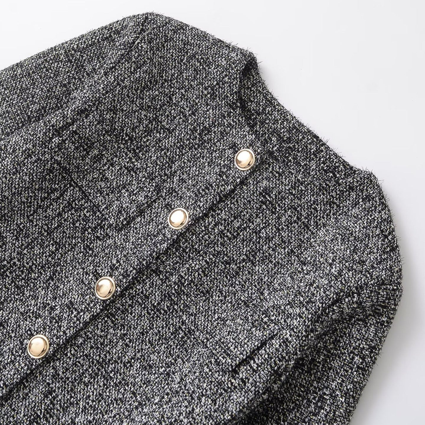 Noirea London | Cropped Tweedjacke - Image 3