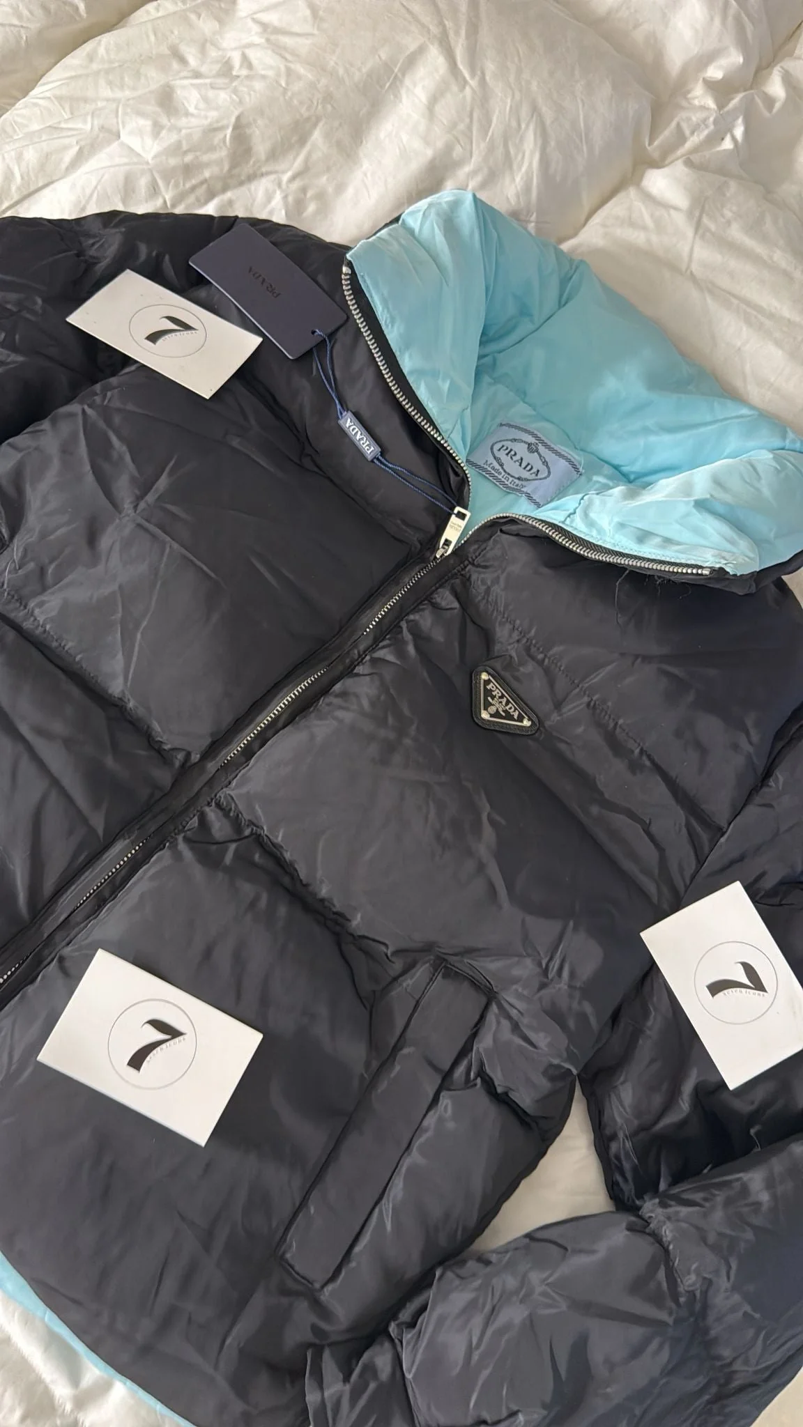 TRIANGLE BLUE INSIDE JACKET - Image 4