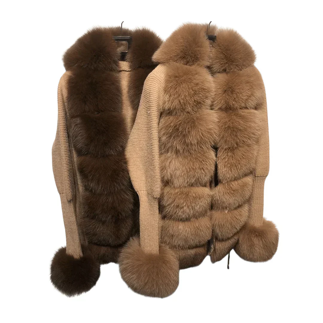 THE ECLAT CARDIGAN BROWN - Image 2